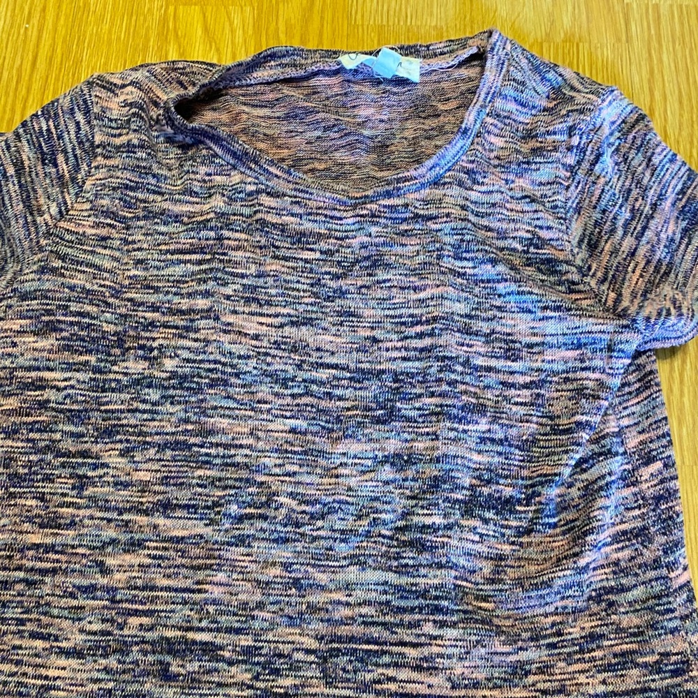 Pink and purple tee